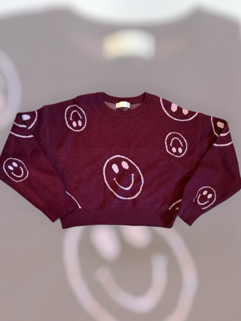Alter’d State Smiley face sweater